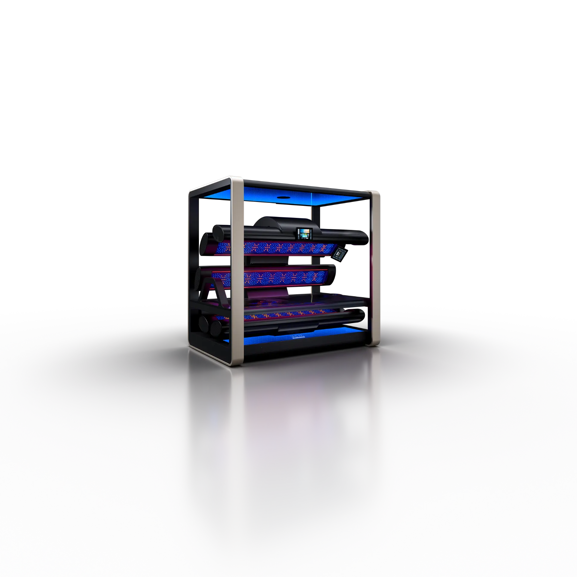 MegaSun K11 PLUS Air Loft solarium med LED-belysning