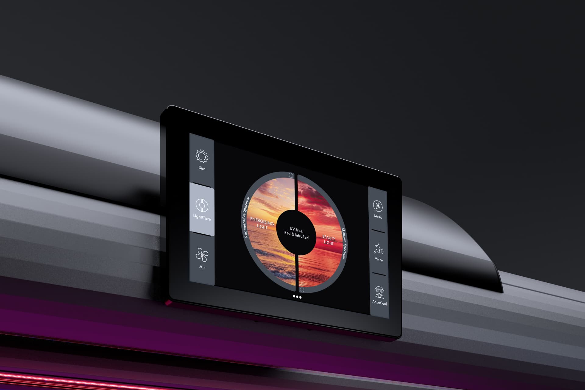 MegaSun K11 PLUS LightCare-display